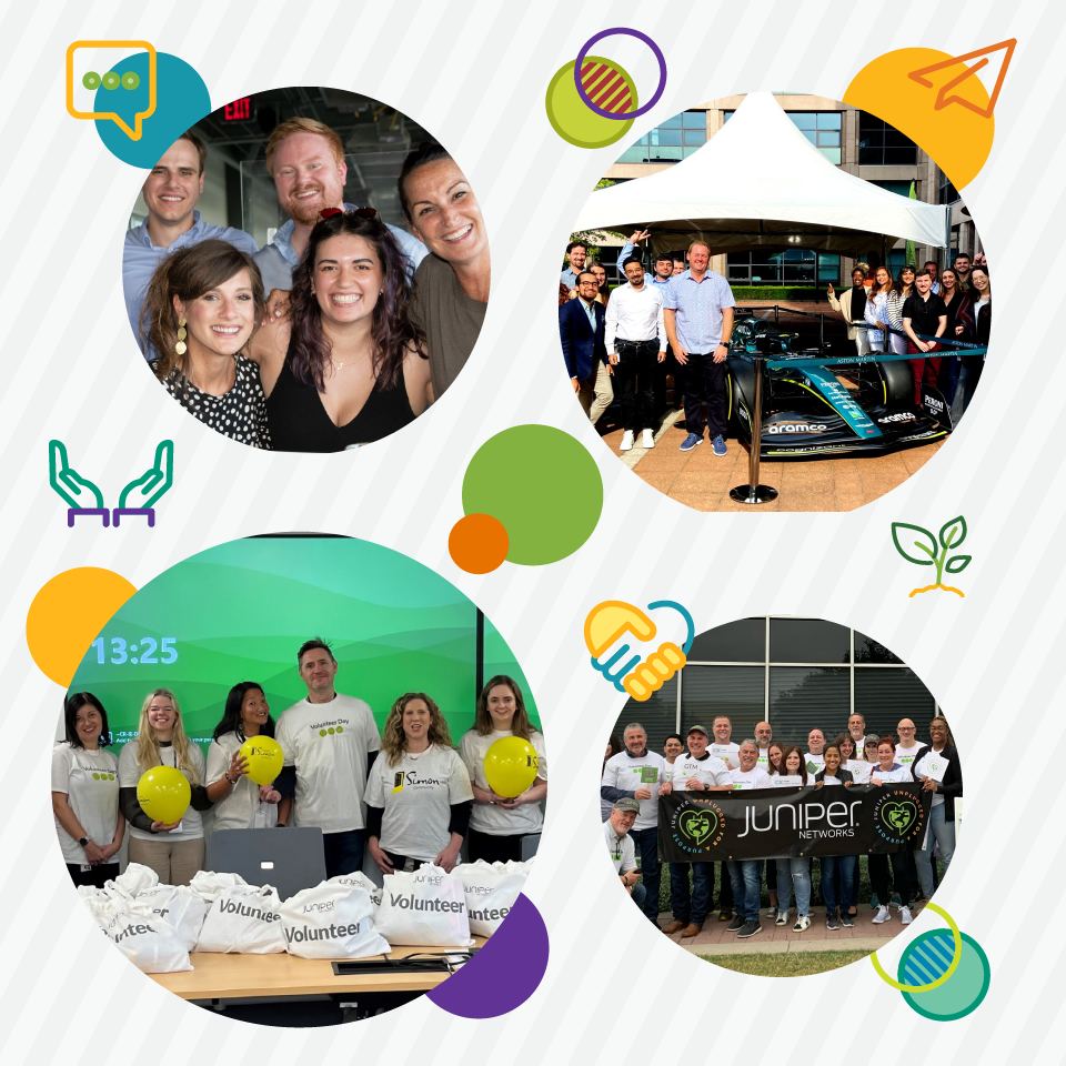Juniper Networks Sales Team Careers Page Photo Collage Juniper Networks Sales Team Careers Page Photo Collage
